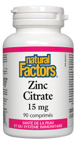 Zinc Citrate 15 mg